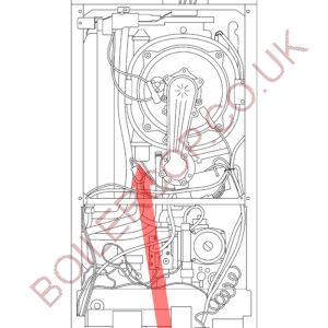 7809939 - BAXI - Duo-tec - Duo-tec 28 HE - NTC Sensor Inc Gasket